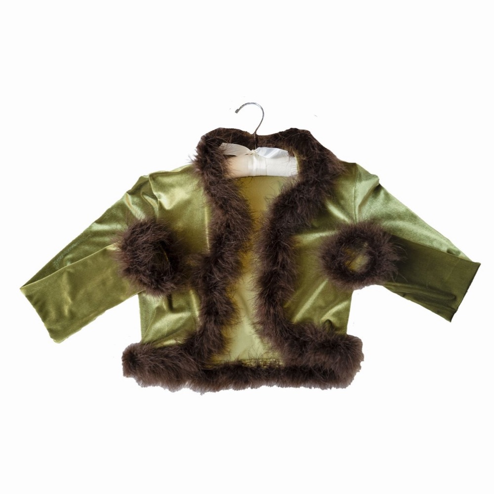 4UONLYUSA Fur Bolero Sweater